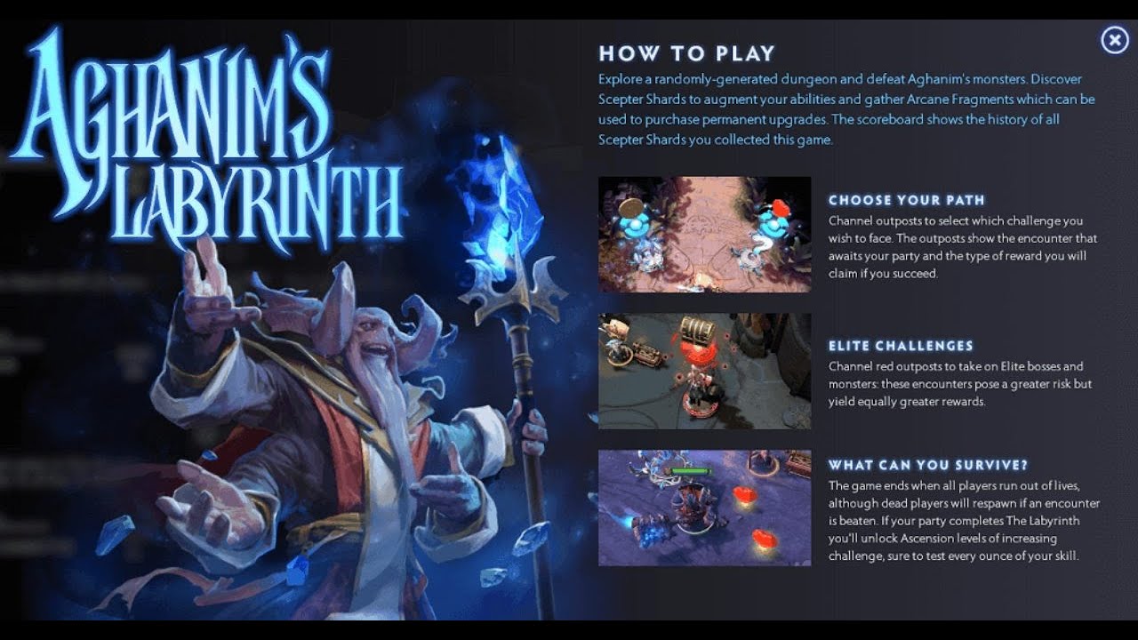 dota2 aghanim labyrinth guide ( grand magus )