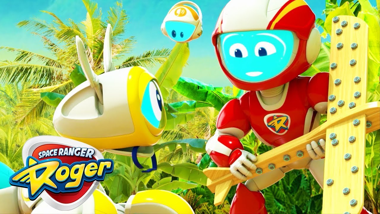 Space Ranger Roger | Toy Plane Lands in the Jungle | Videos For Kids | Videos For Kids