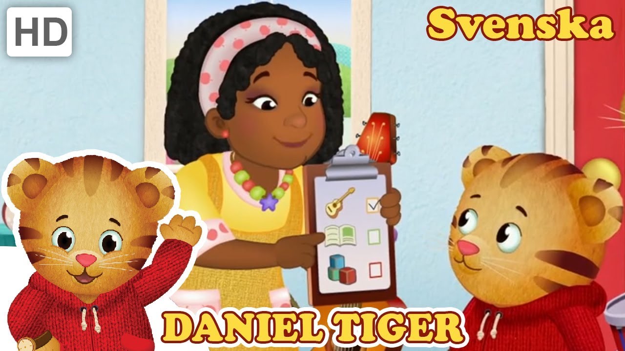 Daniel Tiger's Kvarter - Daniel Går i Forskolan (Komplett Episod - HD Svenska)