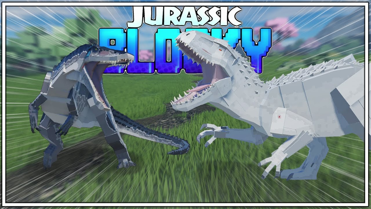 Выжить в этом мире, будучи динозавром, — это просто безумие! | Jurassic Blocky