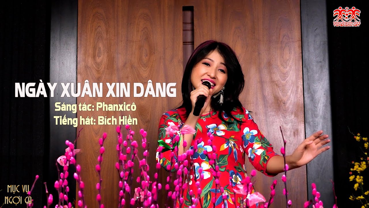 ♫ NGÀY XUÂN XIN DÂNG |St: Phanxicô | Bích Hiền