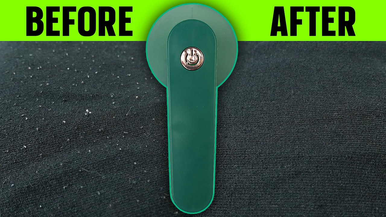 USB Rechargeable Lint Remover - Fabric Shaver - Hairball Trimmer For Sweater & Wool Pilling Removal