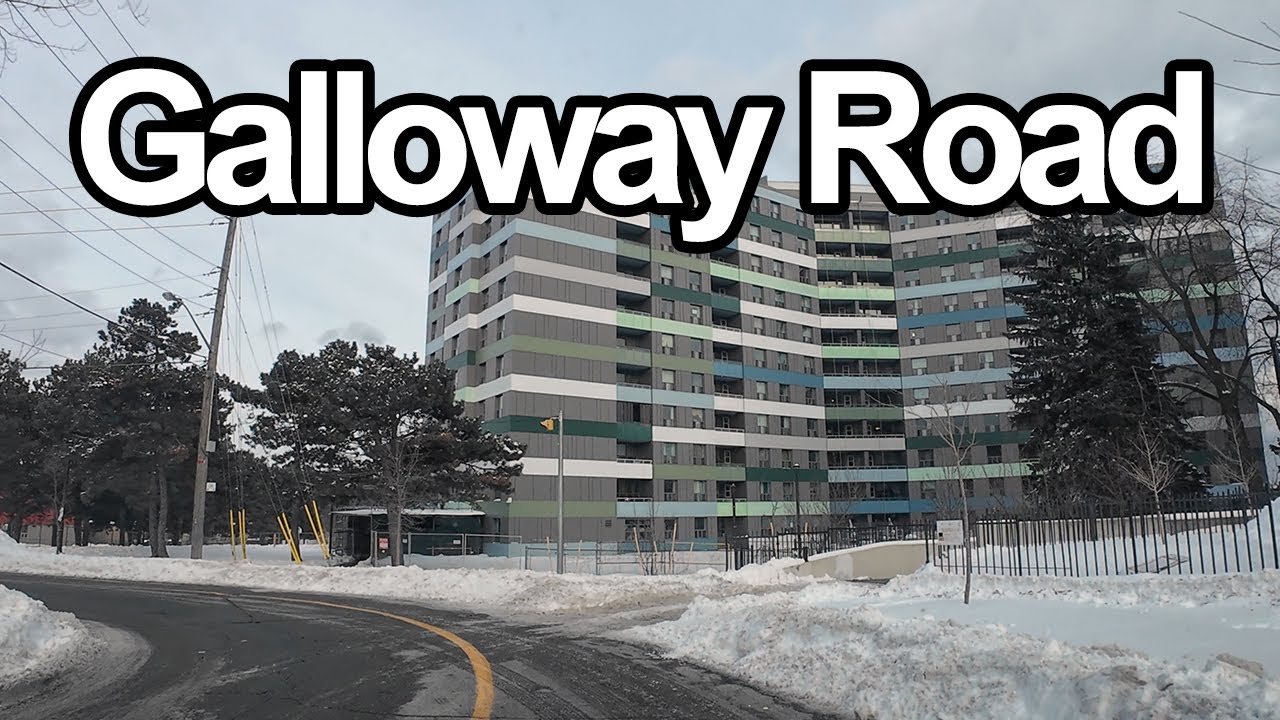 Scarborough Winter Drive After Heavy Snowfall | Galloway Road | Guildwood & West Hill Neighborhoods