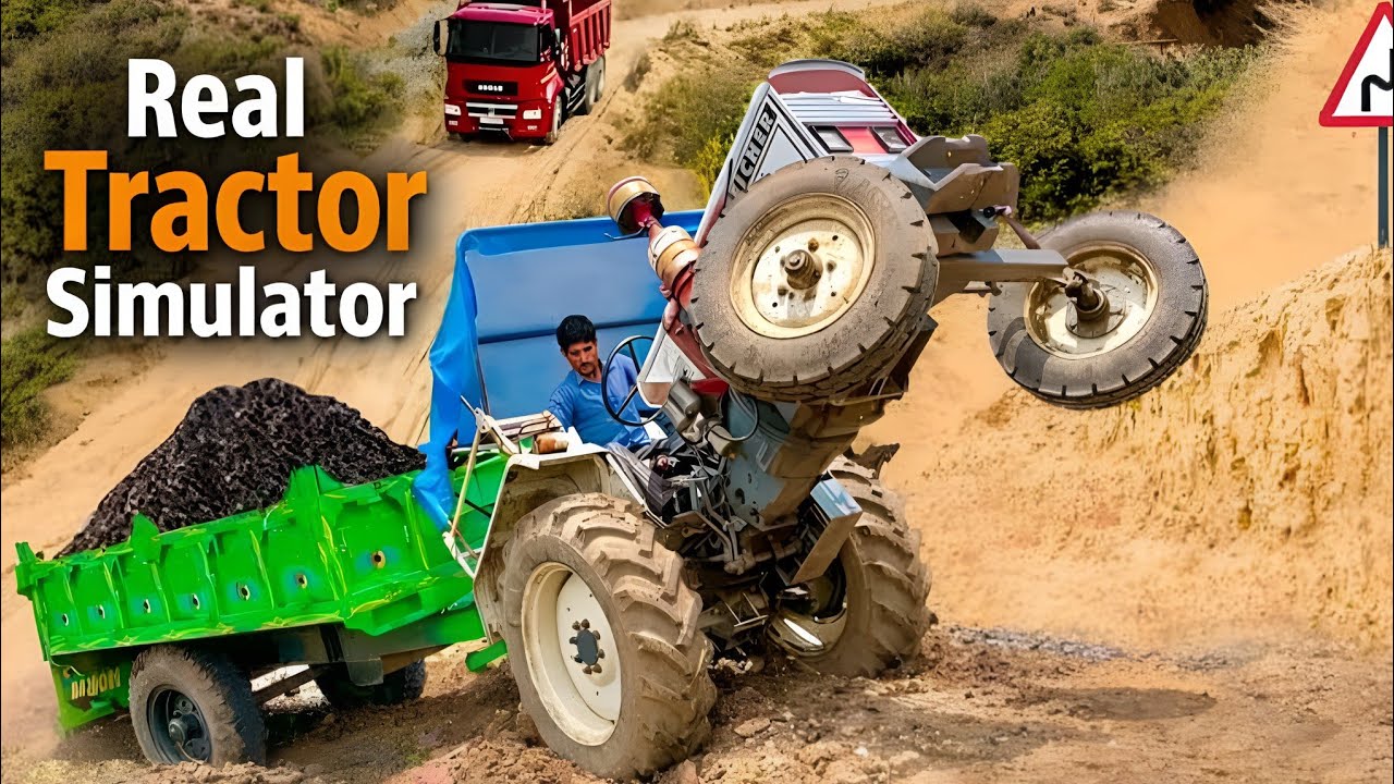 Real Tractor Simulator Game | Offroad Tractor Driving | Android Gameplay 2026 | DroidAim 