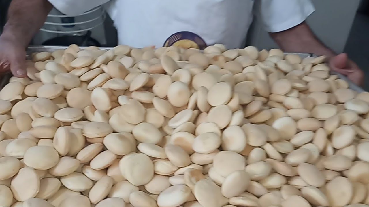 Bolacha Peteca feita na padaria ( marcilio padaria em casa)