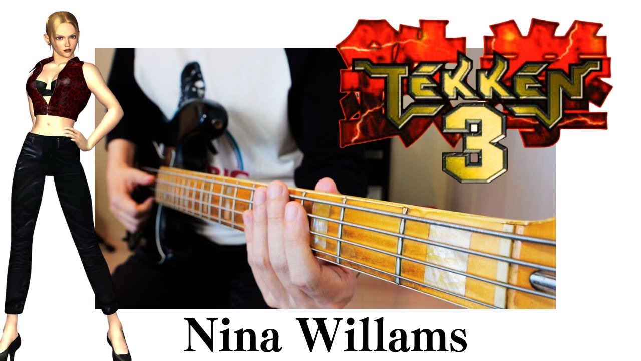 鉄拳３ - Nina Williams - ベース弾いてみた