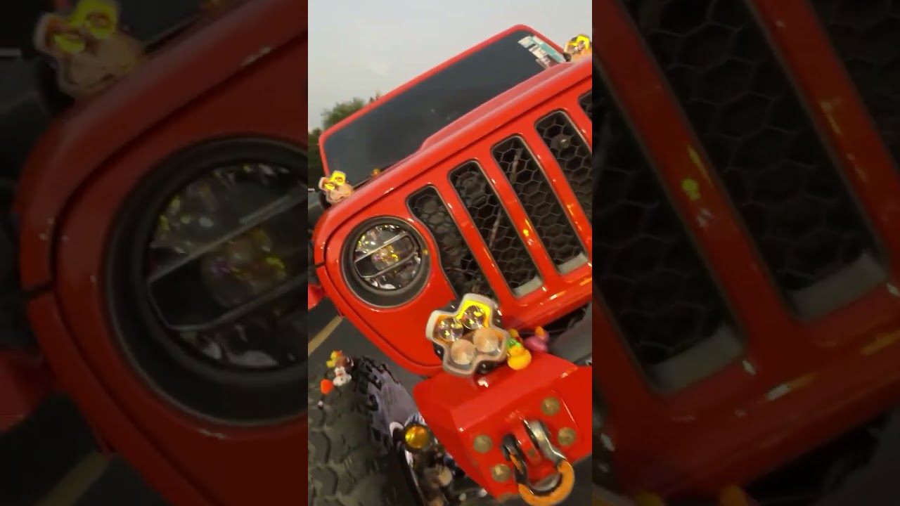 Welcome to THE JEEP INVASION - Captured the Jeep with HALO lights installed? IG@hivelocityjeep