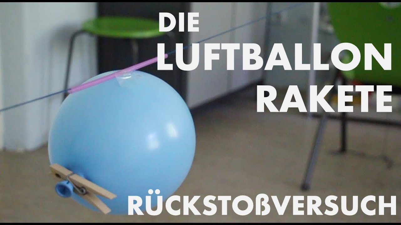 Die Luftballonrakete