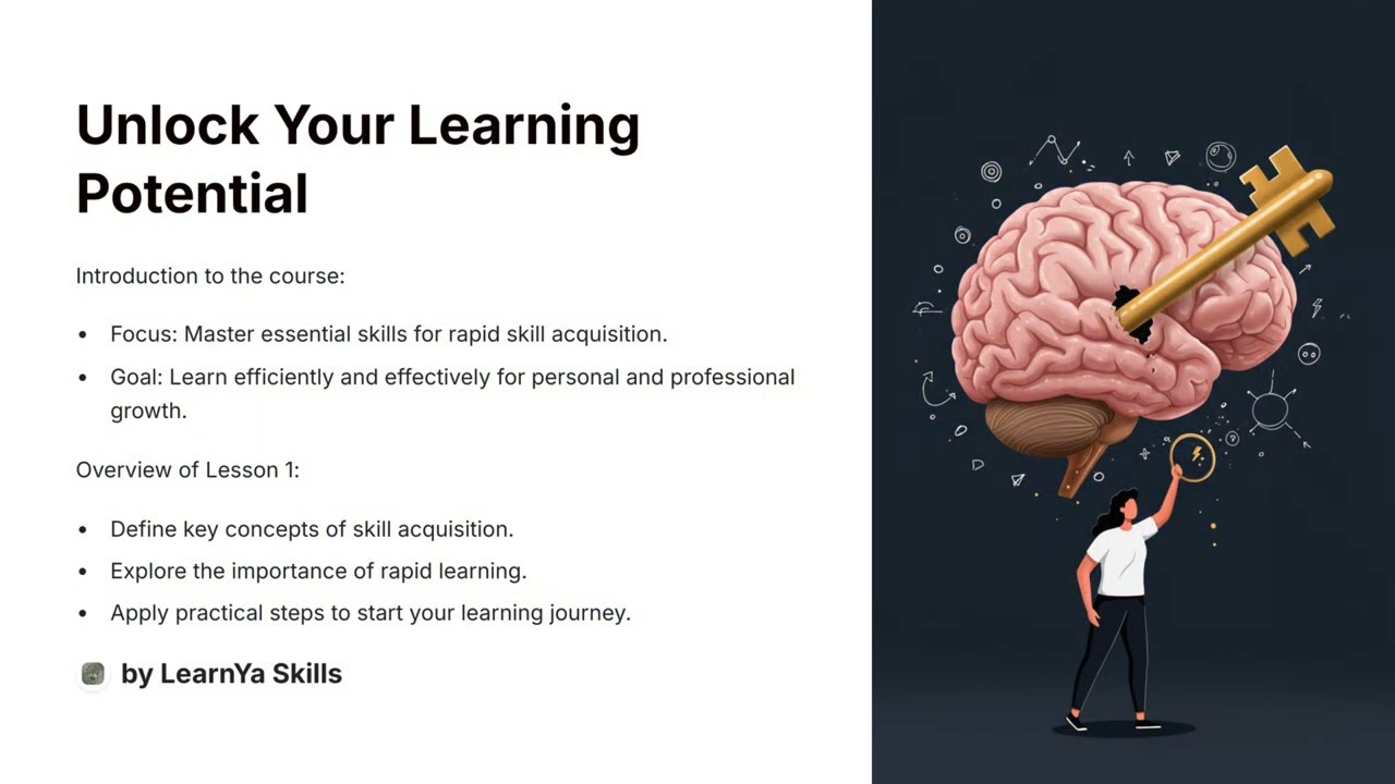 Rapid Skill Acquisition: Definitions and Importance