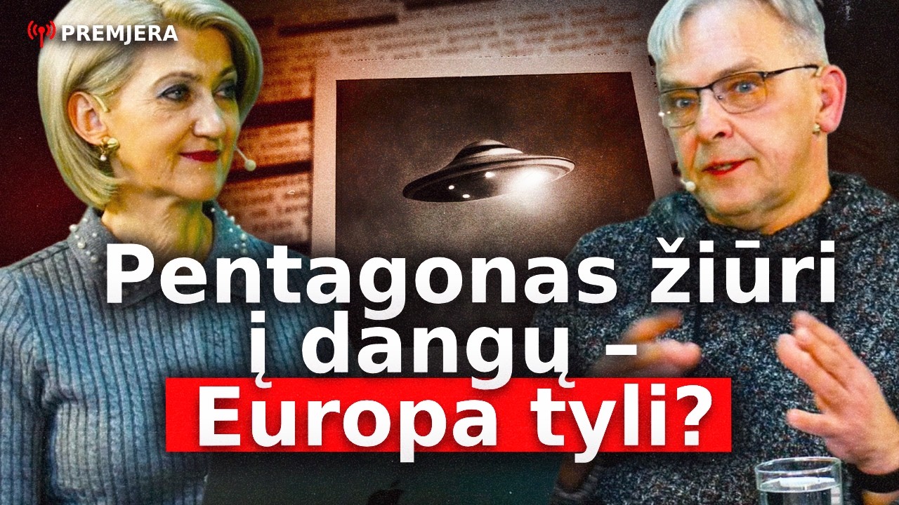 NSO: Pentagonas tiria, Kinija stebi, Europa miega | Kas vyksta kosmose?