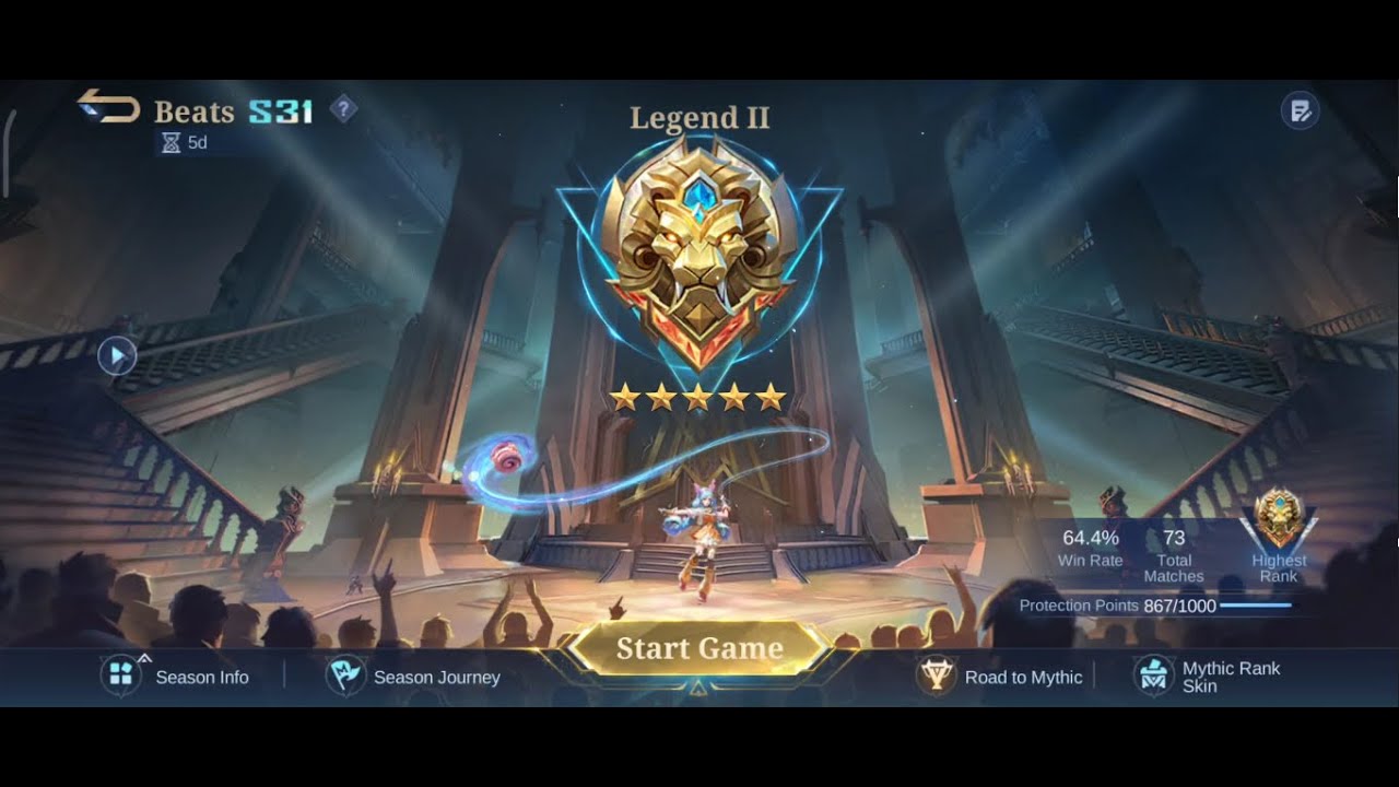 5 Days for Season Rest, Rank Push! | Mobile Legends |