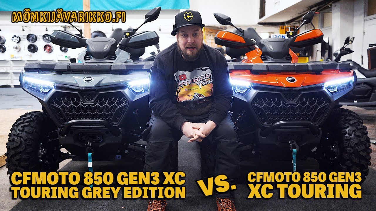 CFMOTO CFORCE GEN3 850 GREY EDITION vs. 850 XC TOURING!