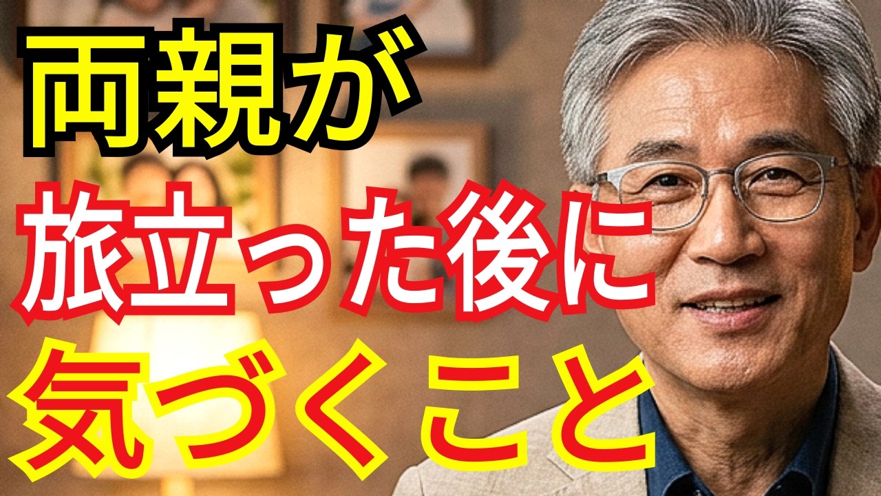 両親が旅立ってから、初めて気づくこと