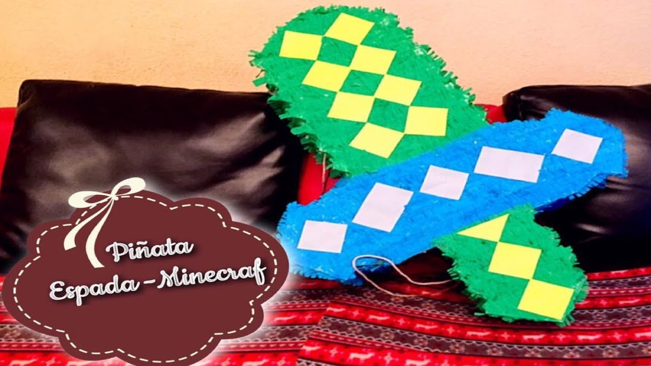 Piñata - Espada De Minecraf