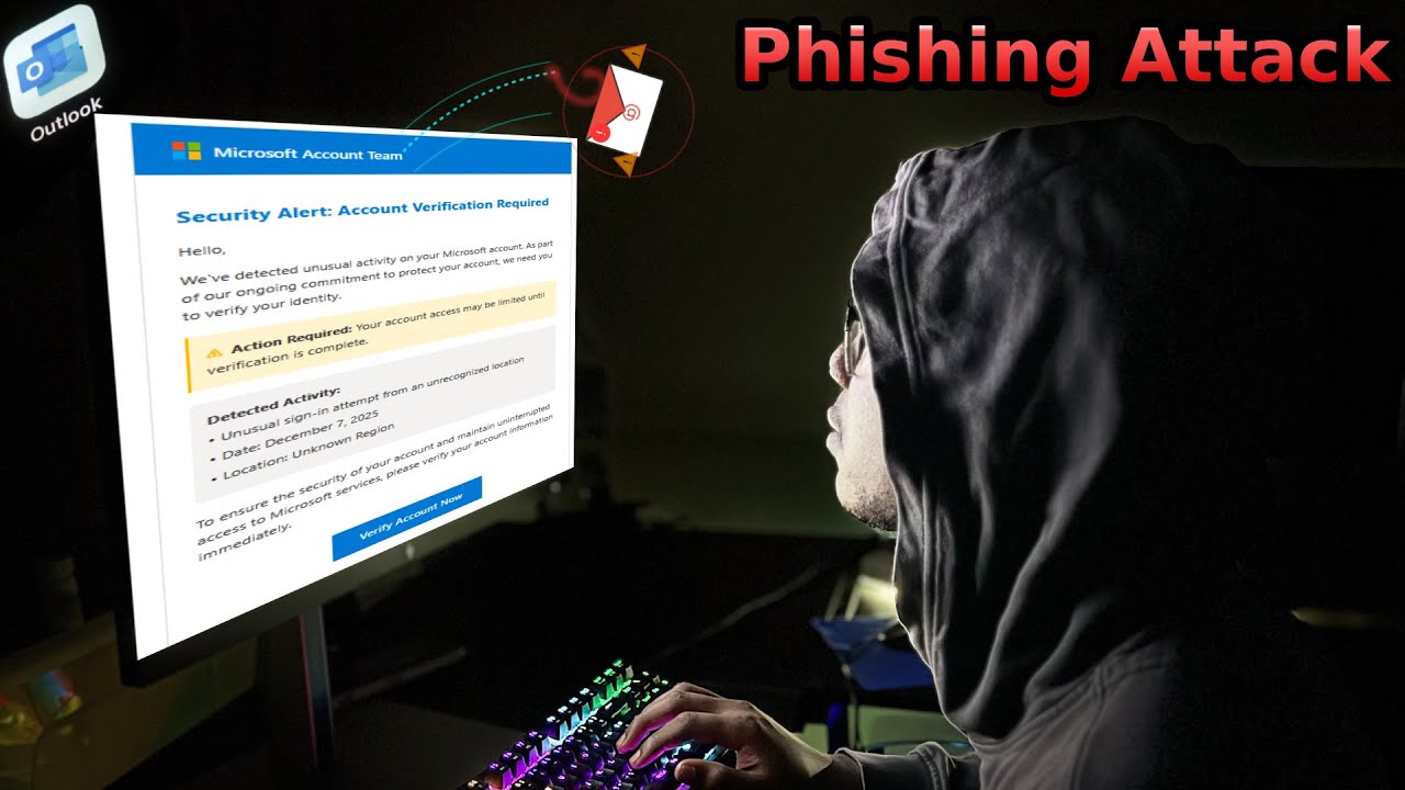 How a Fake Microsoft Phishing Email Almost Got Me   #phishingattacks #phishing