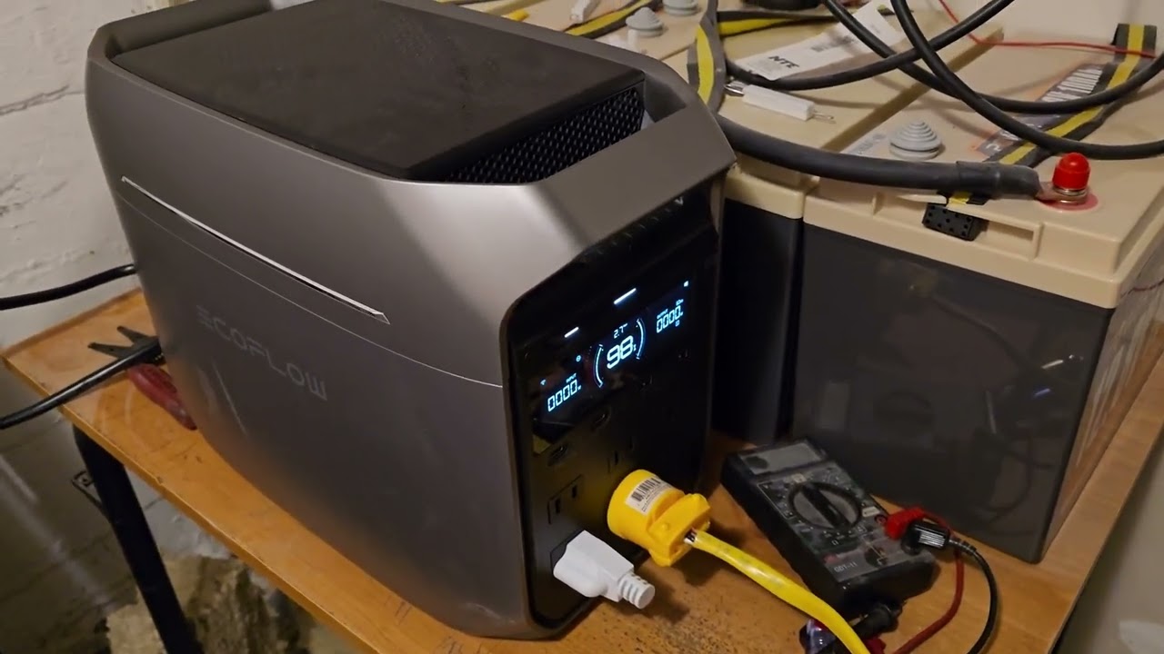Emergency backup power for furnace with delta 3 plus