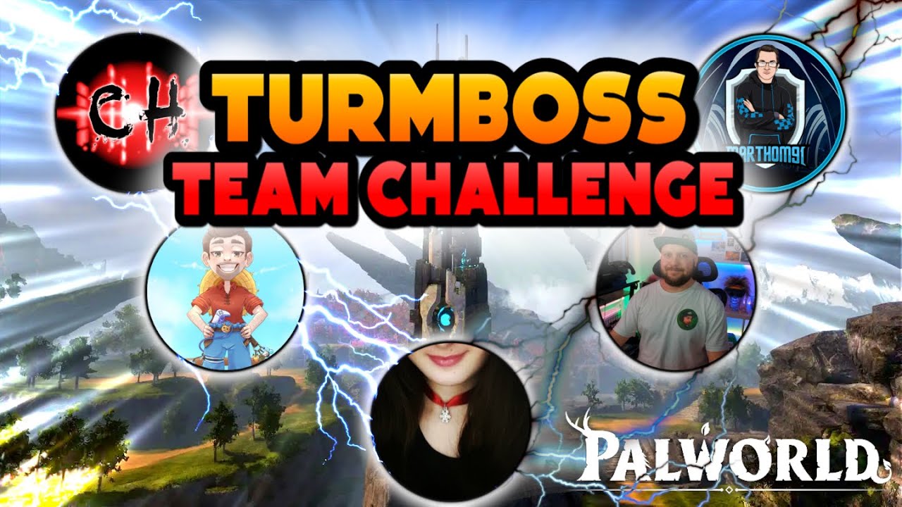Palworld: Turmboss Challenge! mit @ohfabse vs @marthom91, @lostkevo & @NathalieSchnee