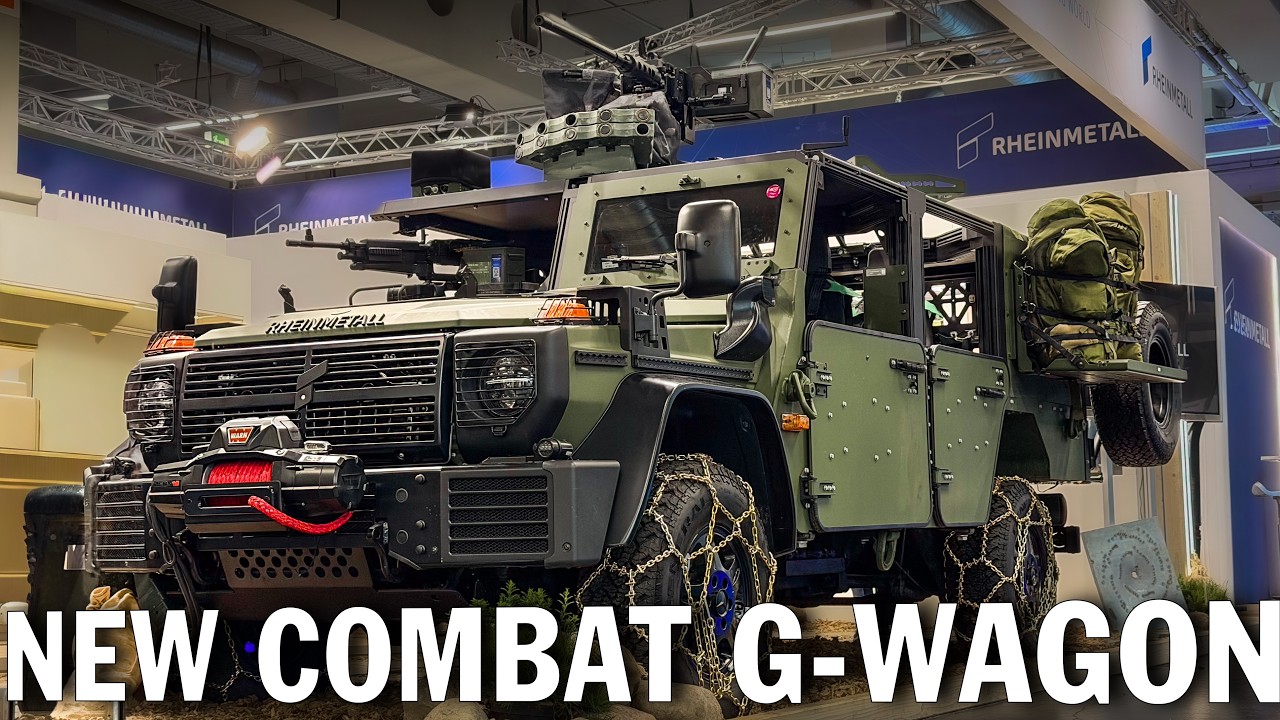 Новый военный G-Wagon (Вы никогда не станете его владельцем)