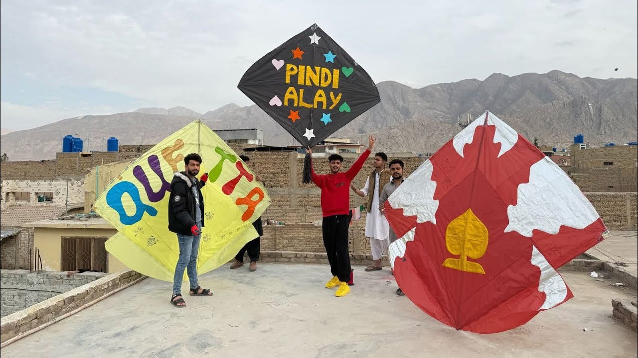 Basant UAE Rawalpindi Quetta Patang Bazi Kite Flying 