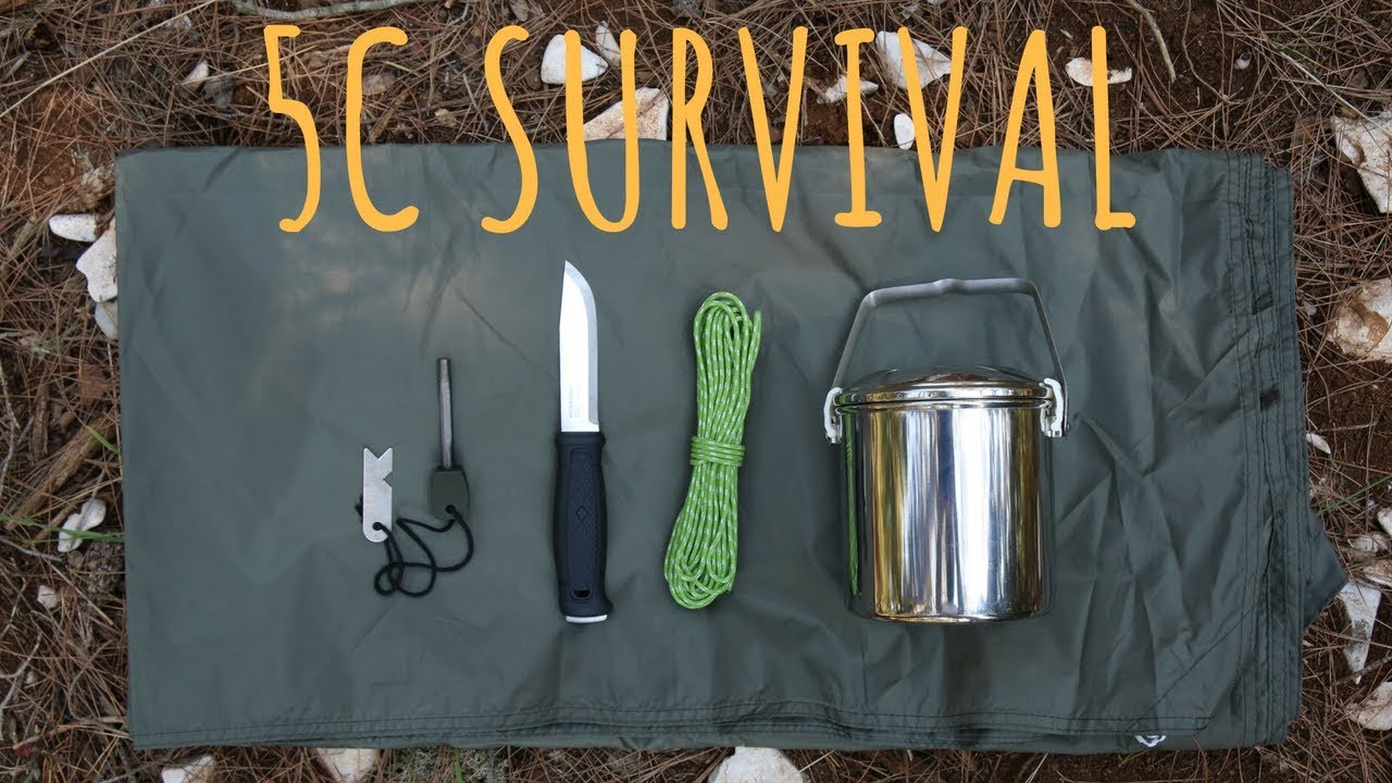 Basic Bushcraft - 5C Survival ed Equipaggiamento Base - Ep.3