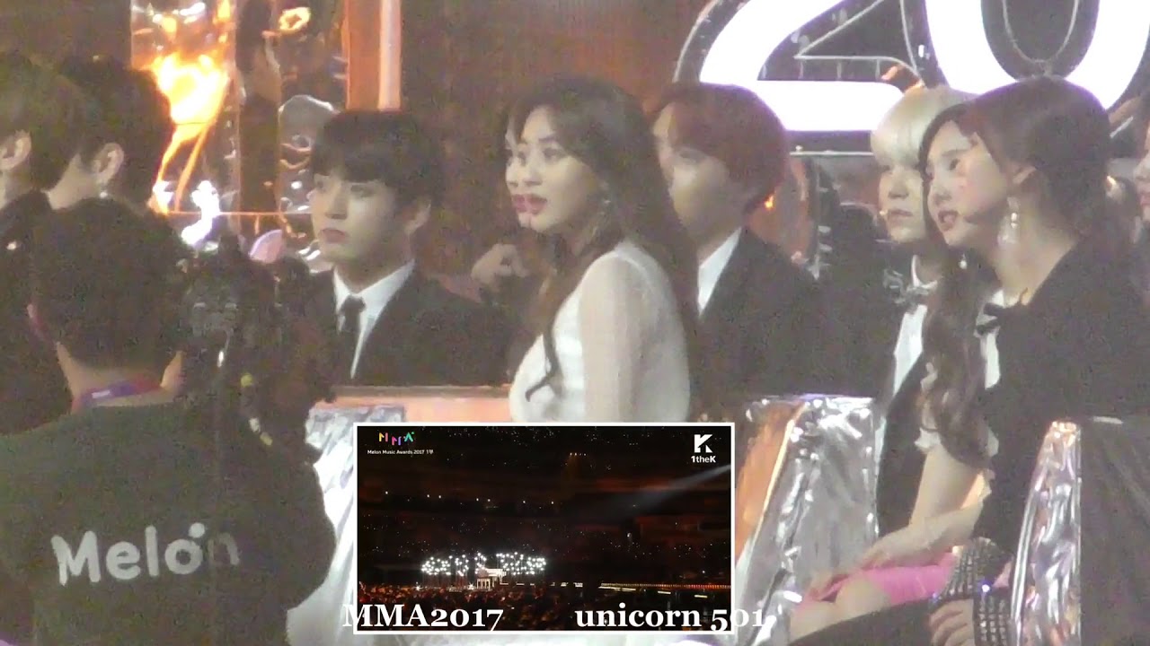 BTS reaction to MeloMance @MNA2017