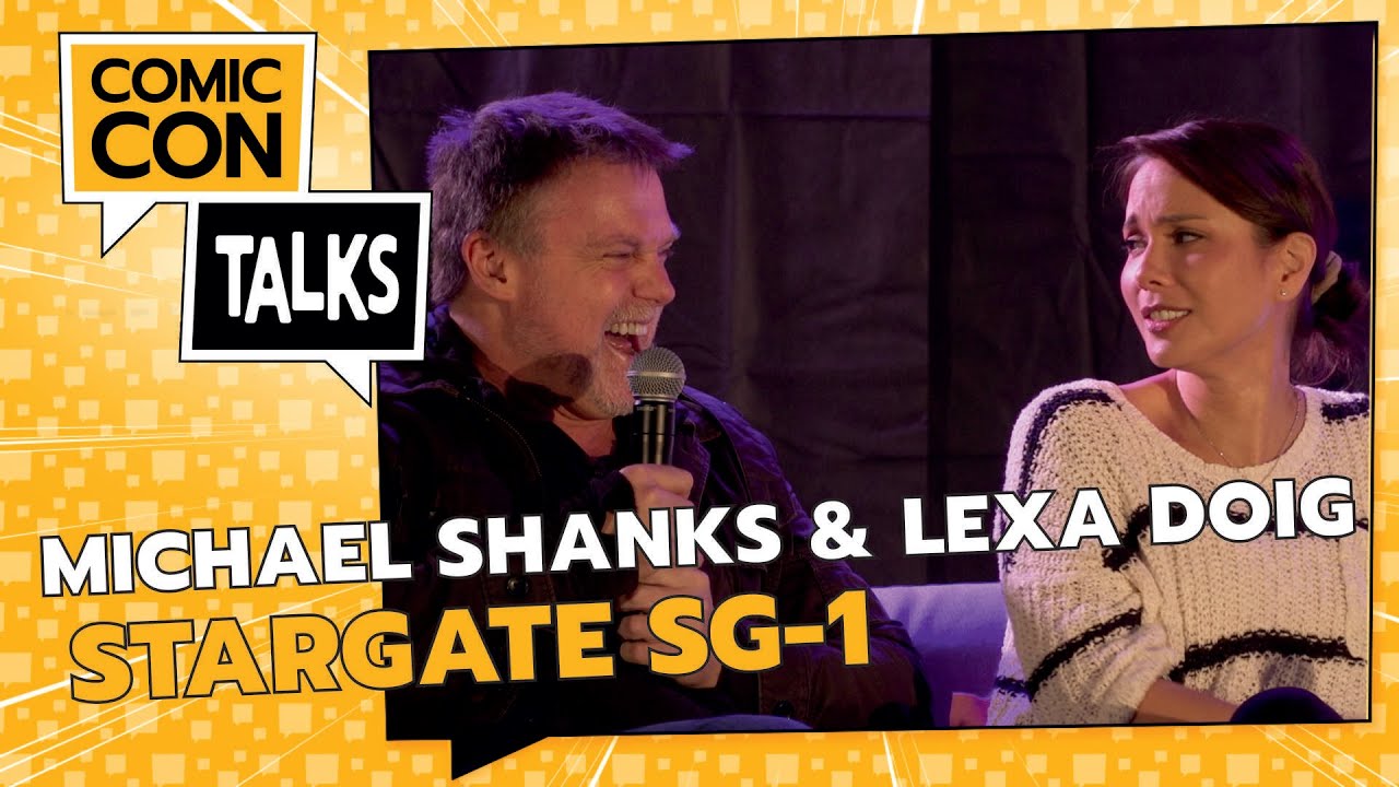 Laughing Tears Talk Show with Lexa Doig and Michael Shanks! Stargate, Andromeda, Mega Snake