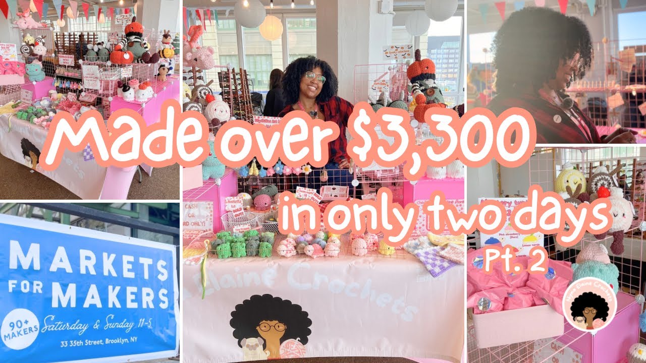 I Made Over $3.3k in two days! Pt.2 | Market Results! |Best sellers and more!