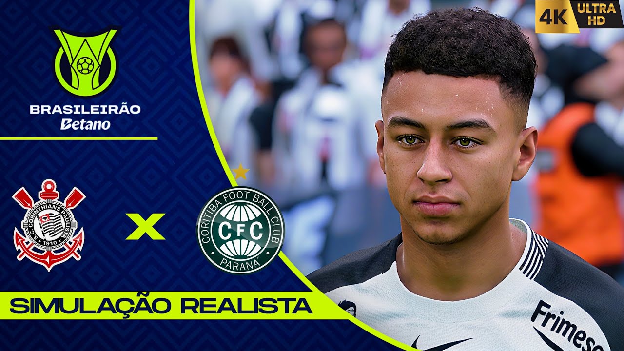 Corinthians vs Coritiba | Campeonato Brasileiro 2026 | Simulação 4K (60FPS) Ultra Realista.