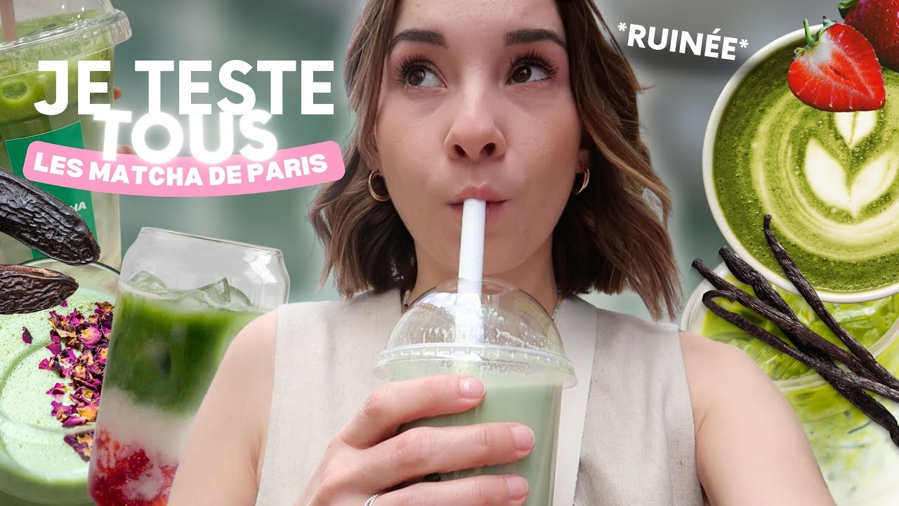 JE TESTE TOUS LES MATCHA DE PARIS (j'ai trouvé le meilleur)