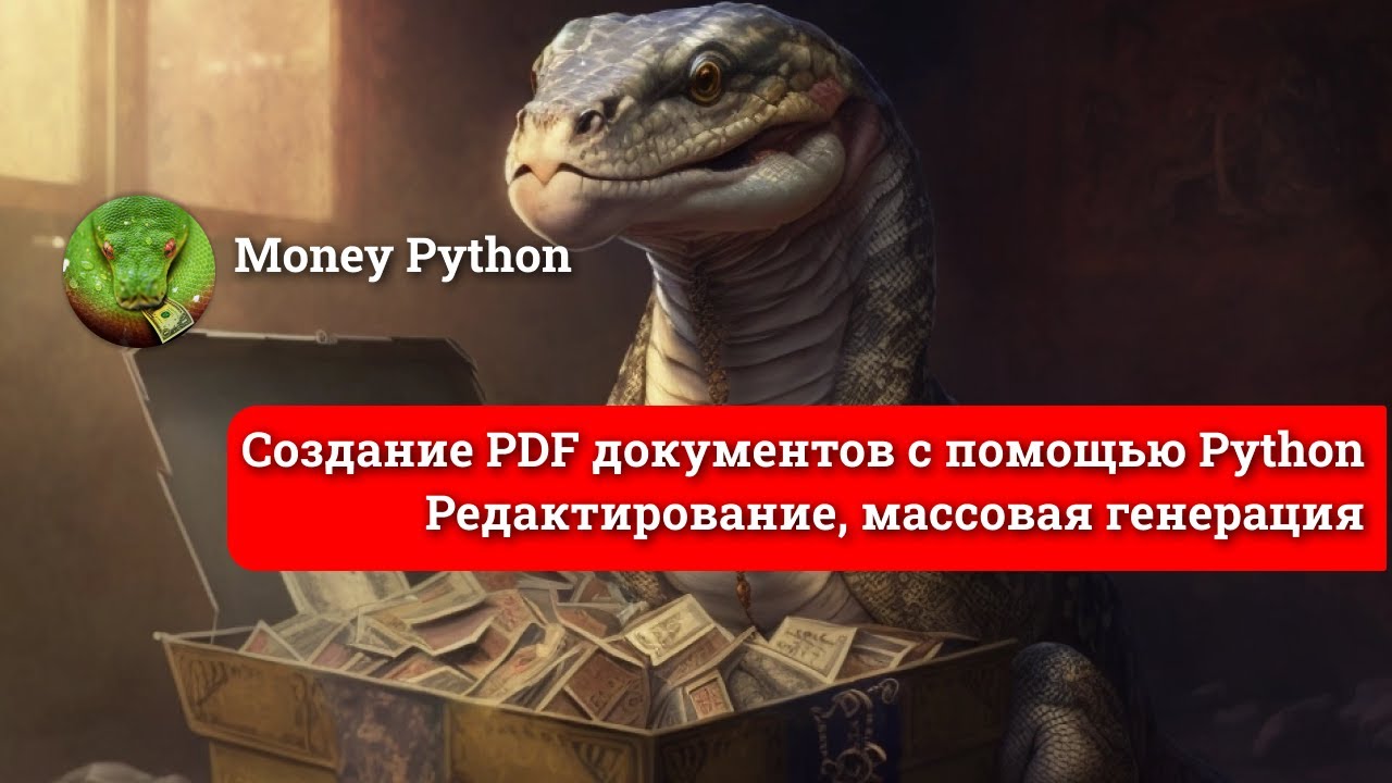 Money Python FPDF урок