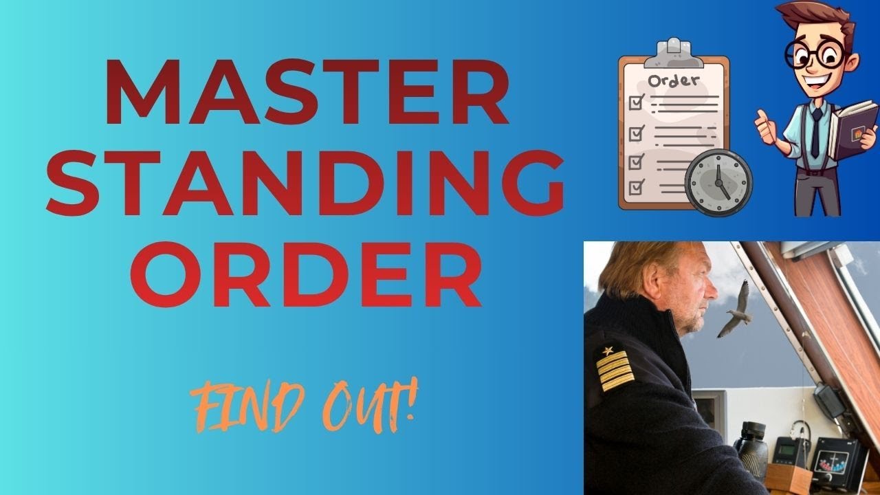 Master's Standing Orders