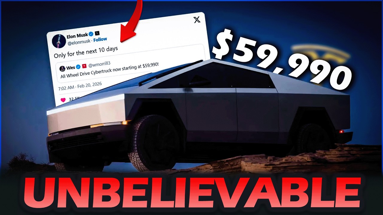 Tesla Pulls Cybertruck Surprise