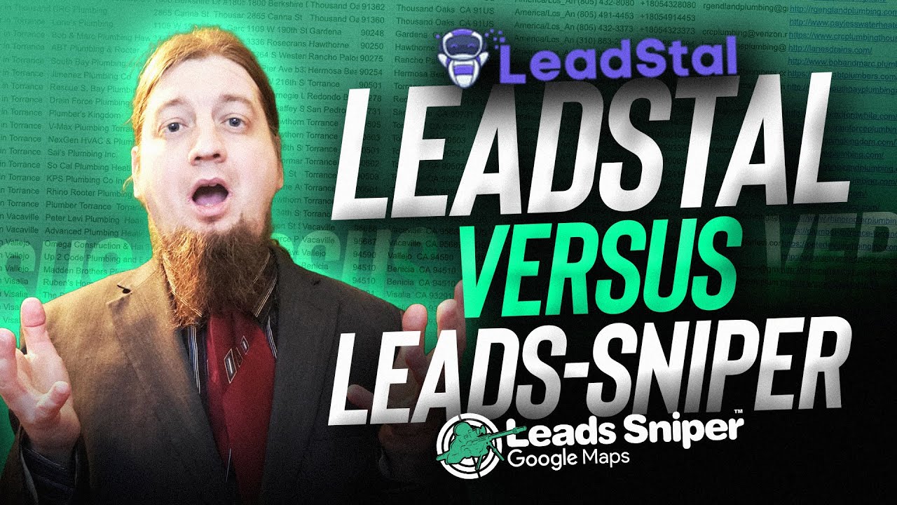 Leadstal vs. Leads Sniper: Which Google Maps Scraper is Better? 😎
