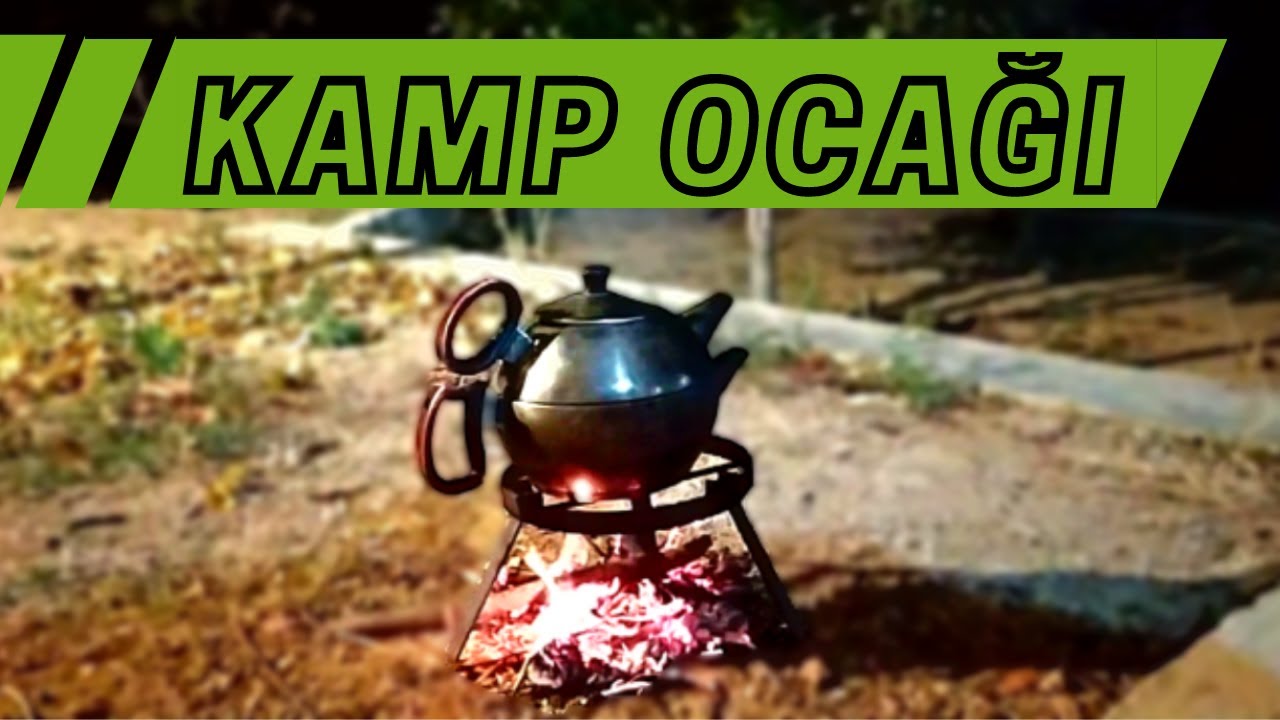 ALASKA OCAĞI!!! |NASIL KATLANABİLİR KAMP OCAĞI YAPILIR?!! (KAYNAKSIZ)