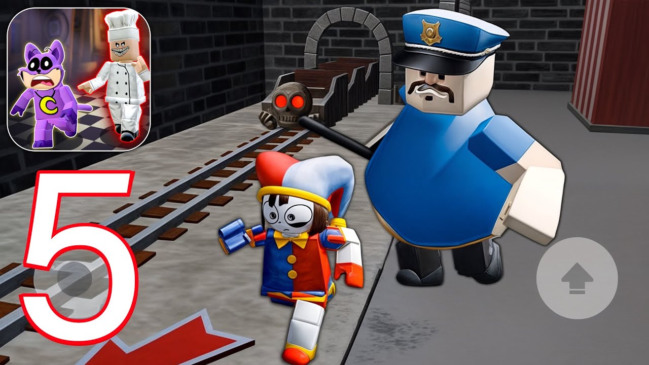 Pomni Carnival Parkour - Escape Obby - Gameplay Walkthrough Part 6 (Android, iOS)