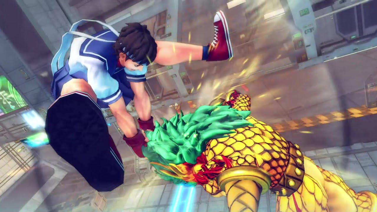 Ultra Street Fighter IV – Сакура против Фэй Лонга