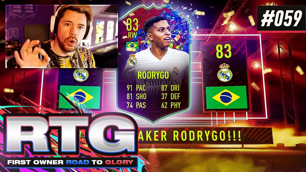 RECORD BREAKER RODRYGO UNLOCKED!! - FIFA 21 First Owner Road To Glory! #59