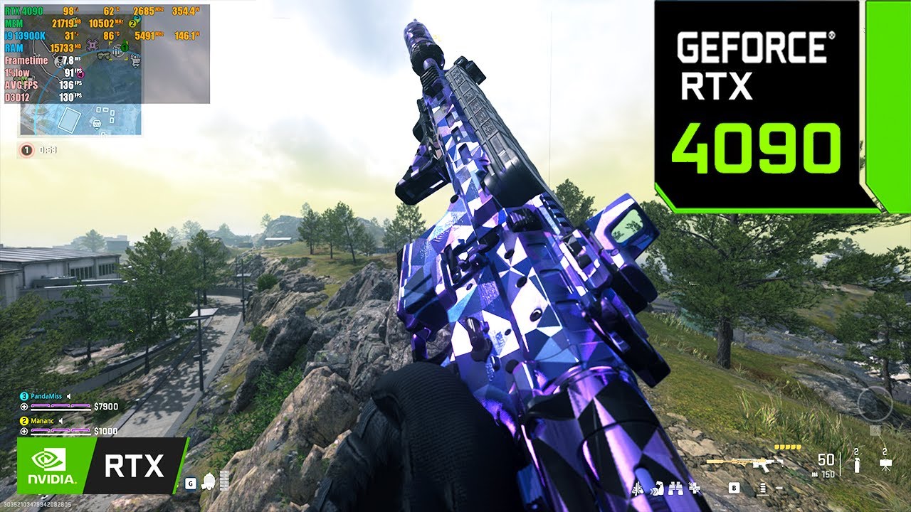 Call of Duty : Warzone 2 | RTX 4090 24GB ( 4K Maximum Settings DLSS OFF )