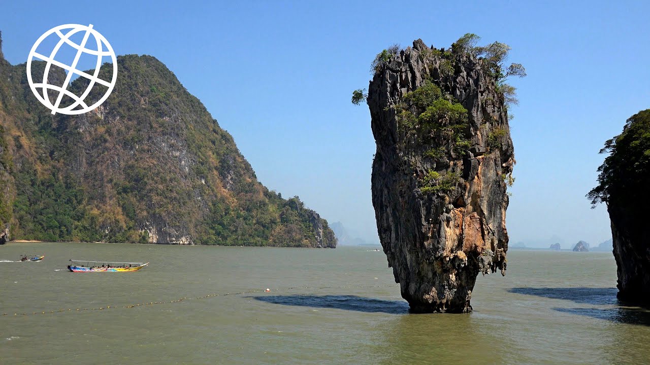 Phang Nga Bay, Thailand  [Amazing Places 4K]