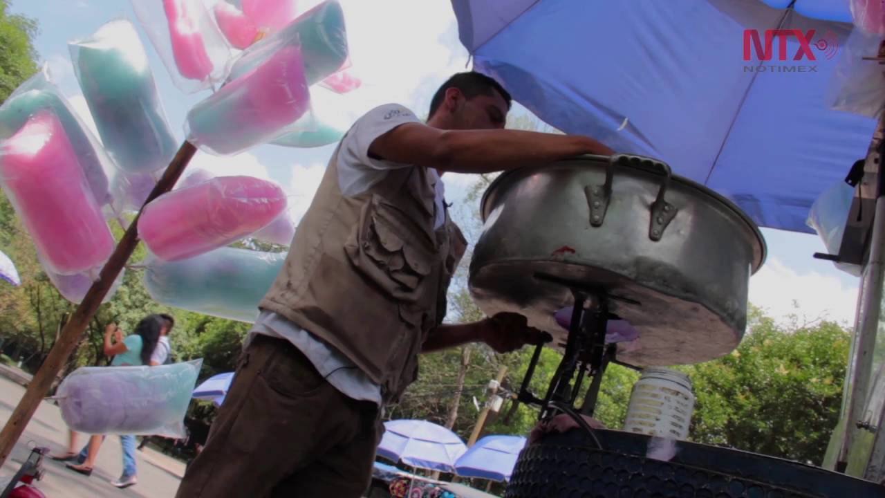 Algodones de azúcar, tradición artesanal