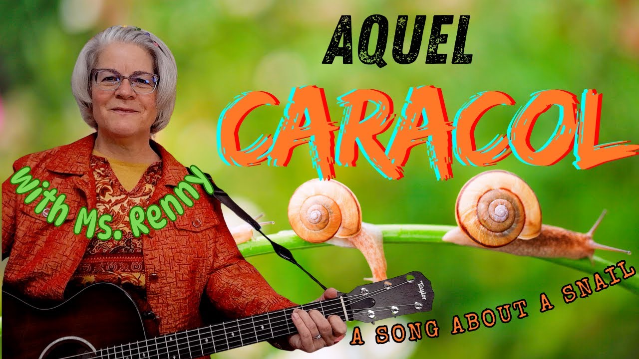Aquel Caracol 🐌 | Spanish Nature Song for Kids with Ms. Renny! ☀️🌸
