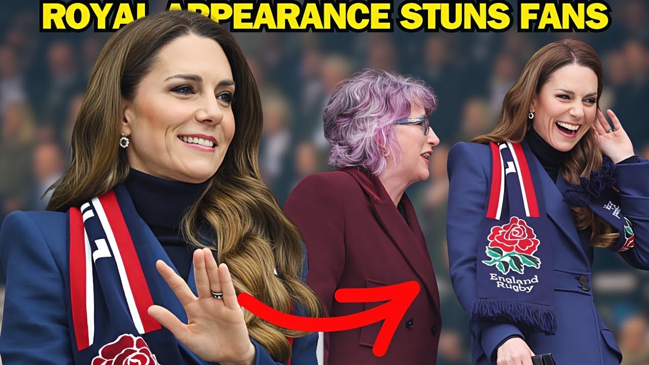 The Princess of Wales SUPPORTS England as they take on Ireland in Six Nations CLASH 