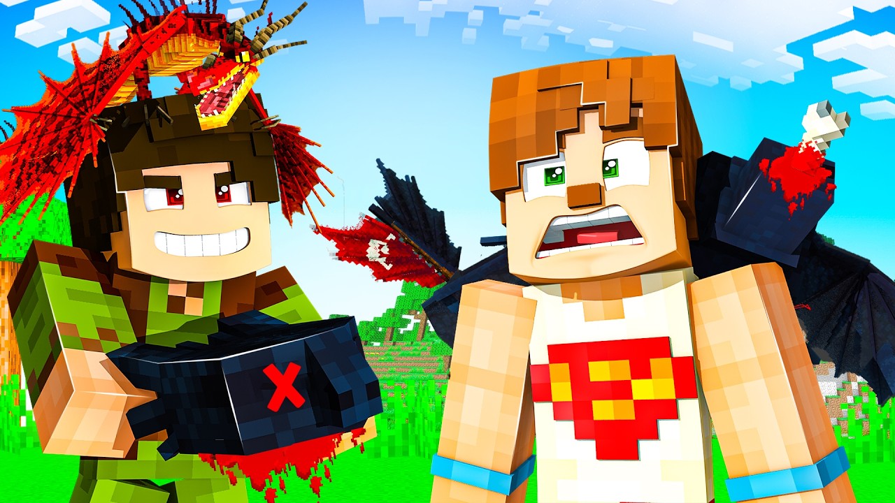 Gecenin &Ouml;fkesi Dişsiz &Ouml;ld&uuml;... Minecraft (Ejderha SMP)