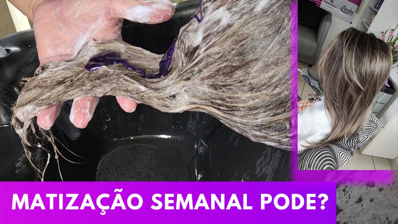 QUANTAS VEZES NO MÊS AS LOIRAS PODEM MATIZAR O CABELO? COMO MATIZAR E QUANTO COBRAR?