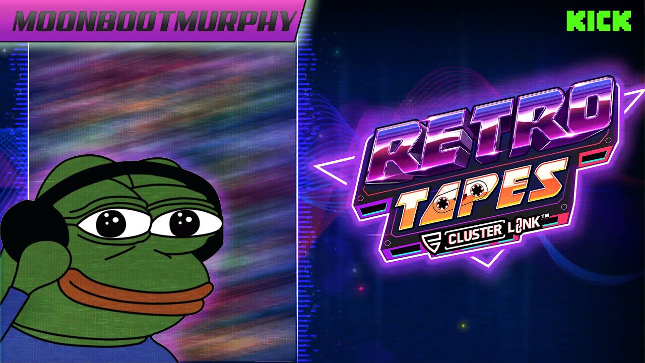 6 Tape Retro Tapes Cluster Link | Push Gaming | Blizz Casino