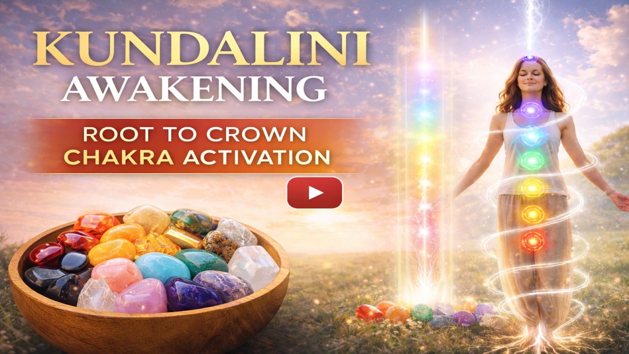 Kundalini Energy | Root to Crown w/ Healing Stones | An Introduction to the Concept of Kundalini