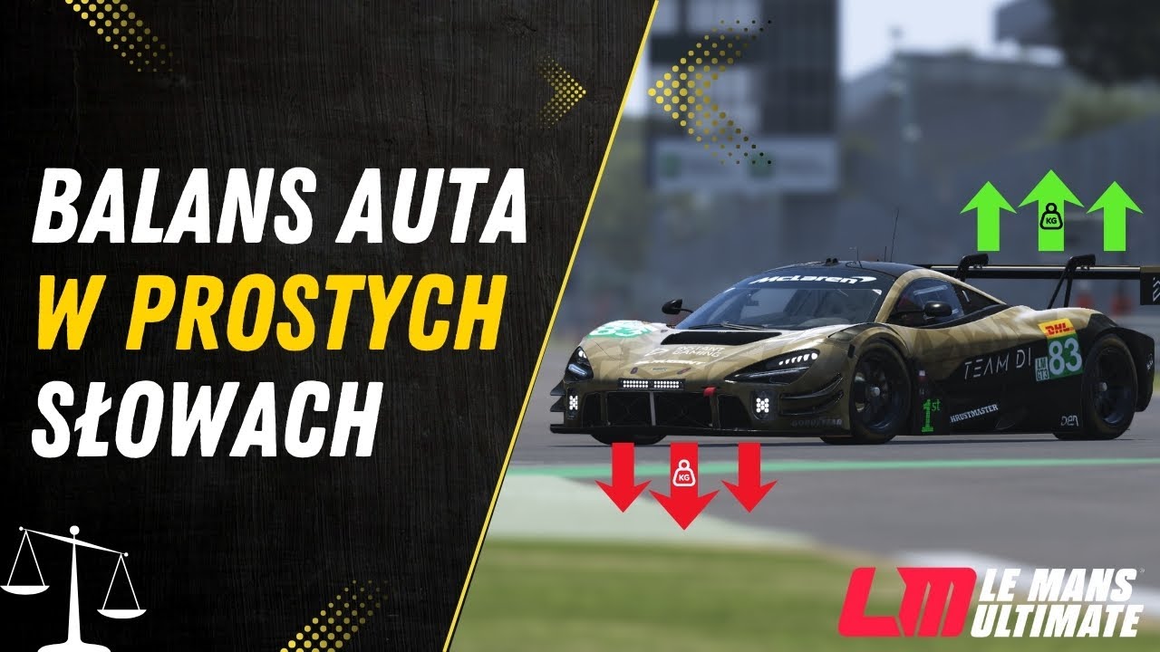 Jak przenoszenie masy auta wpływa na przyczepność i czasy okrążeń? | Le Mans Ultimate