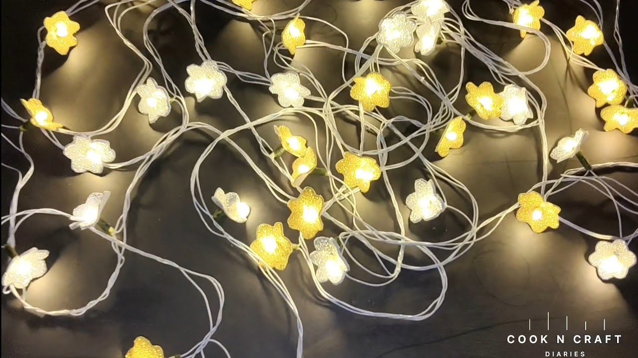 Beautiful Flower LED Lights 🌸 DIY Home Decor Ideas