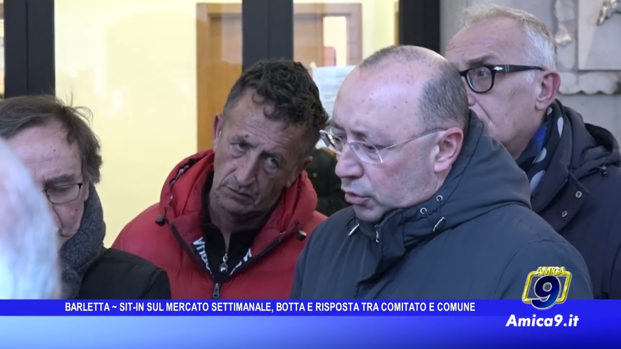 Barletta - Sin-in sul mercato settimanale, botta e risposta tra comitato e comune
