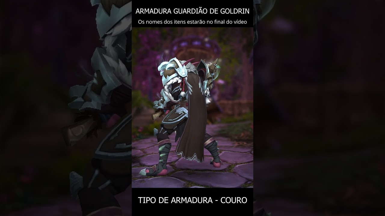Transmog de couro: Guardi&atilde;o de Goldrin